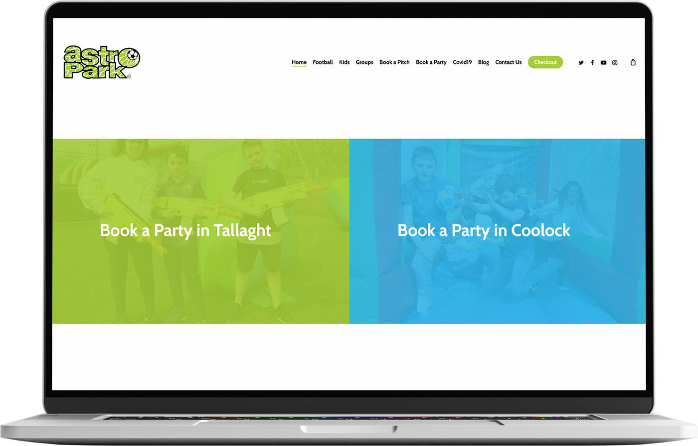 Recent Web Build – Astropark